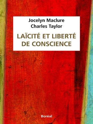 cover image of Laïcité et liberté de conscience